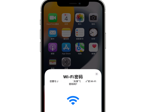 遂溪苹果15维修店分享iPhone15如何共享Wi-Fi密码 