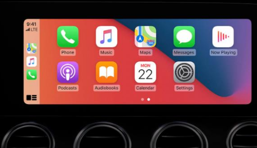 遂溪apple维修网点分享如何将iPhone连接到CarPlay 